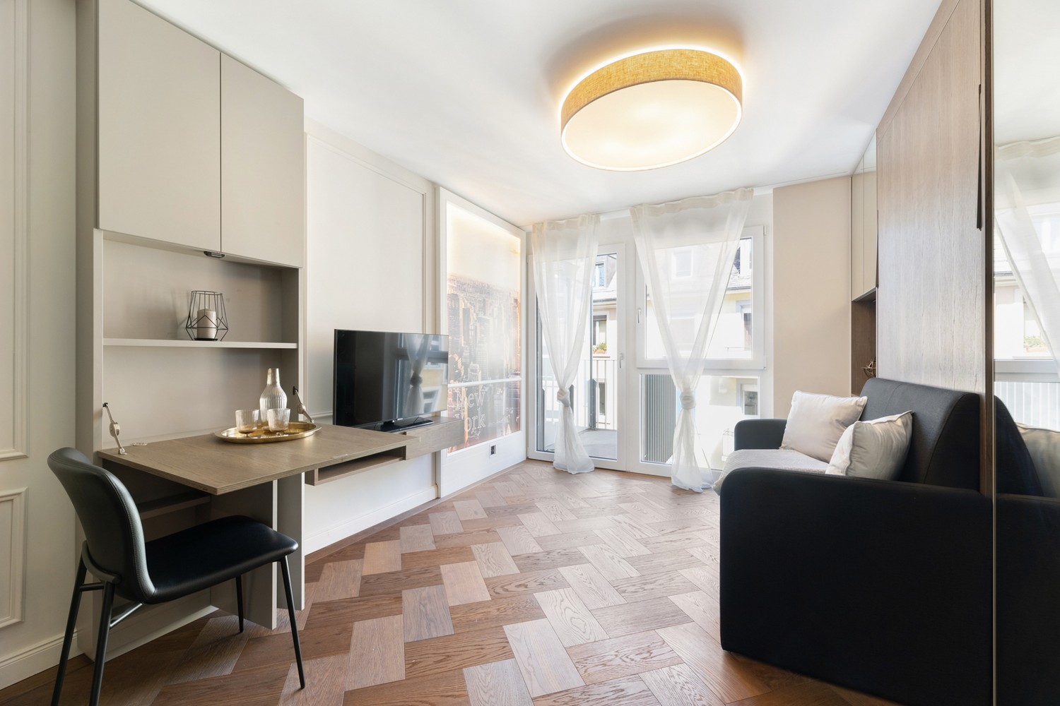 1 ½ Zimmer möblierte Wohnung