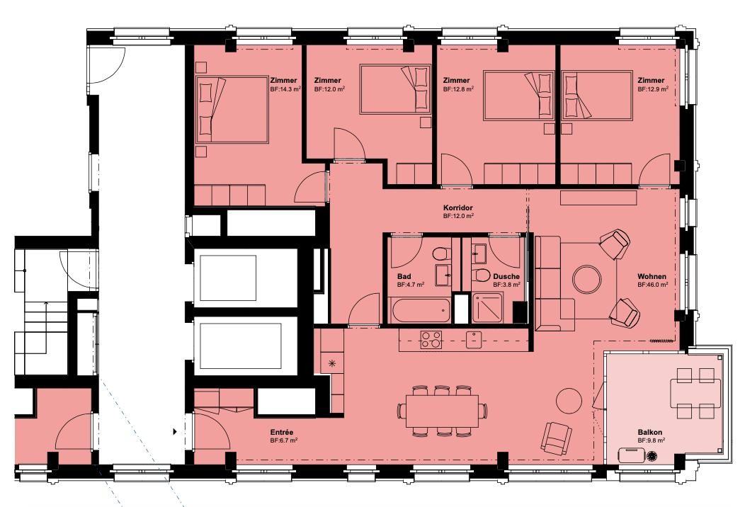 Room in a shared flat, Foto 6 von 6