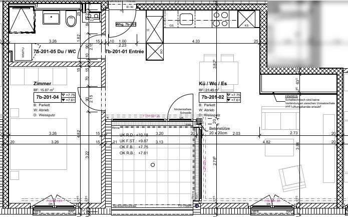 2 ½ rooms apartment