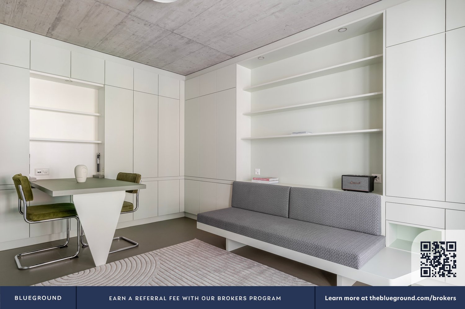 3 ½ rooms furnished flat