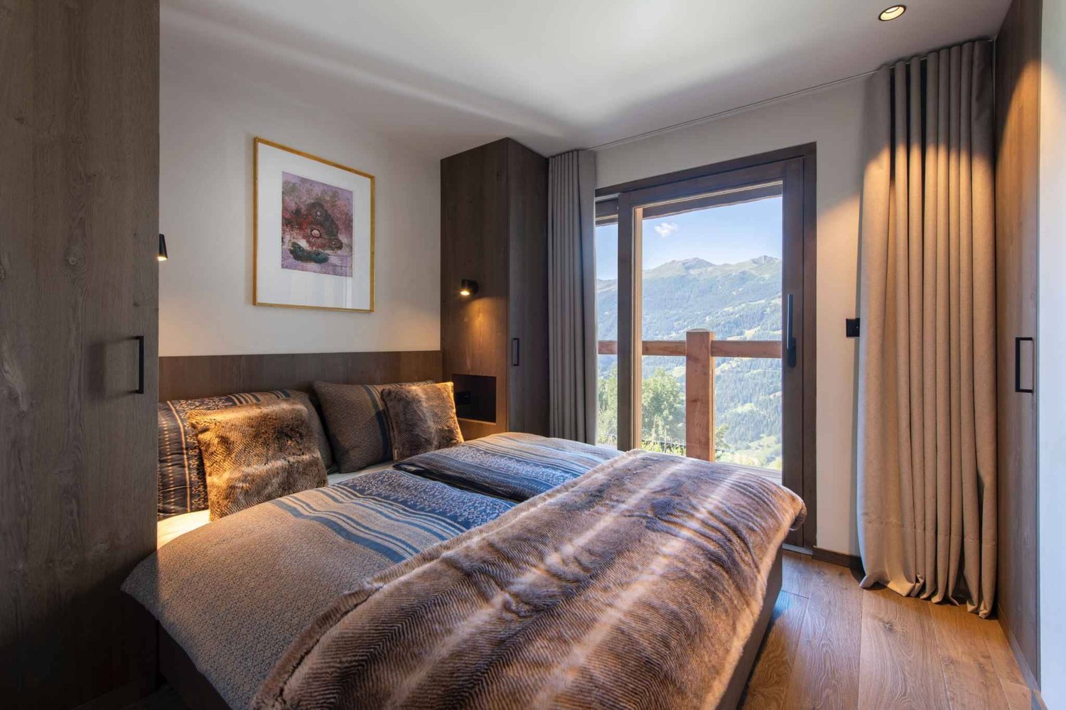 4 rooms furnished flat