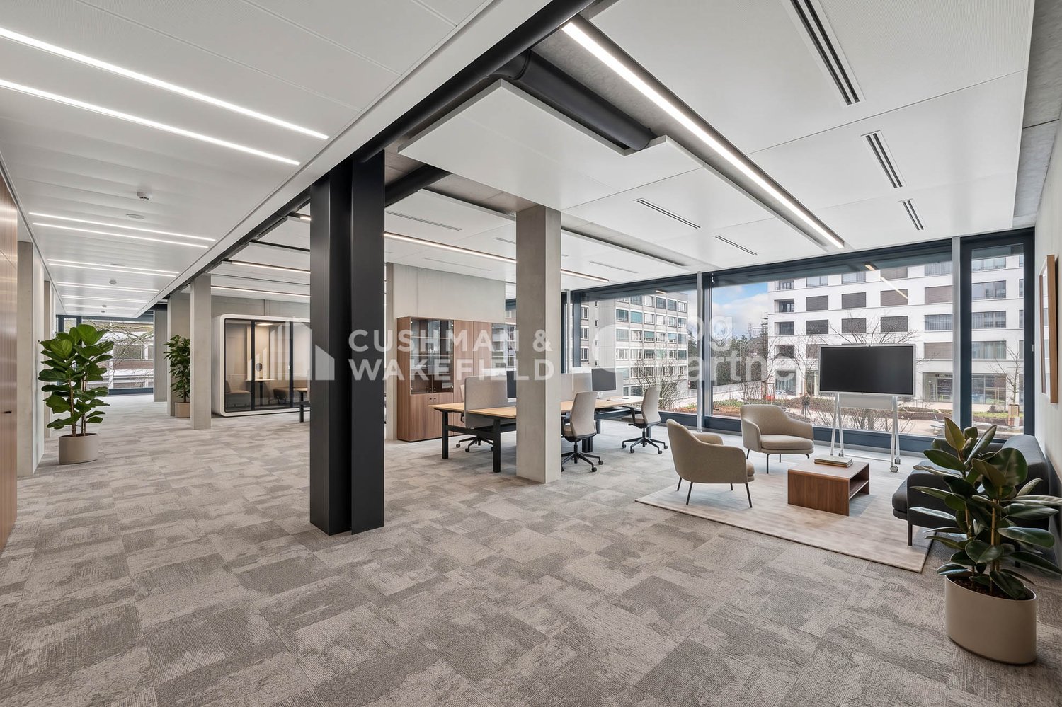 260m² Büro