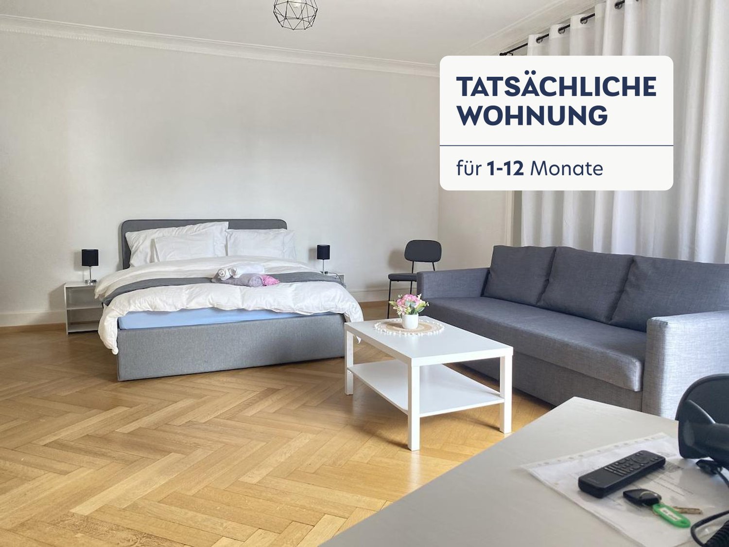 1 room furnished flat