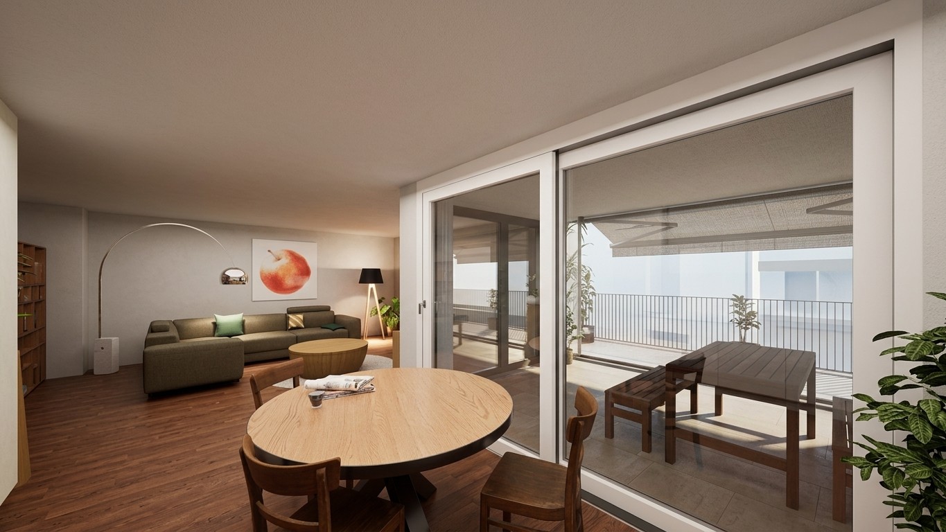 Appartement en attique de 3 ½ pièces