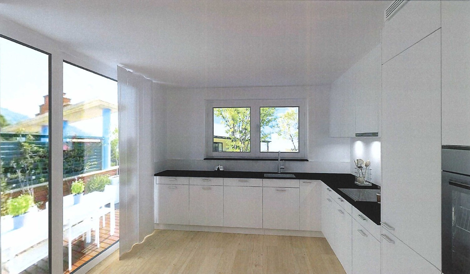 Appartement en attique de 3 ½ pièces
