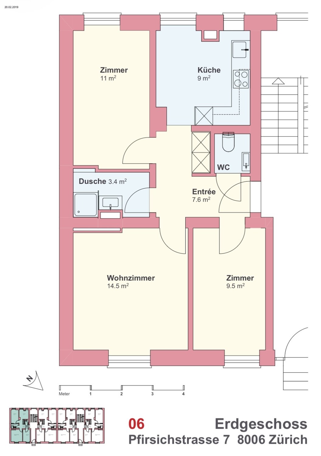 3 rooms apartment, Foto 9 von 10