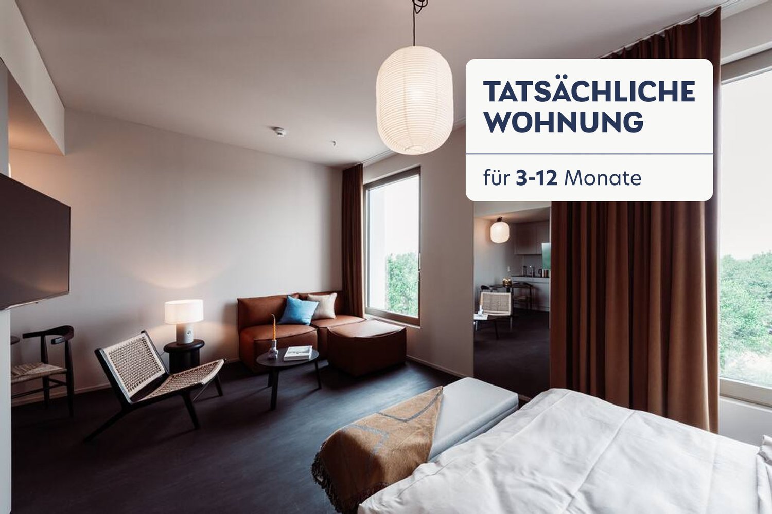 2 pièces appartement meublé