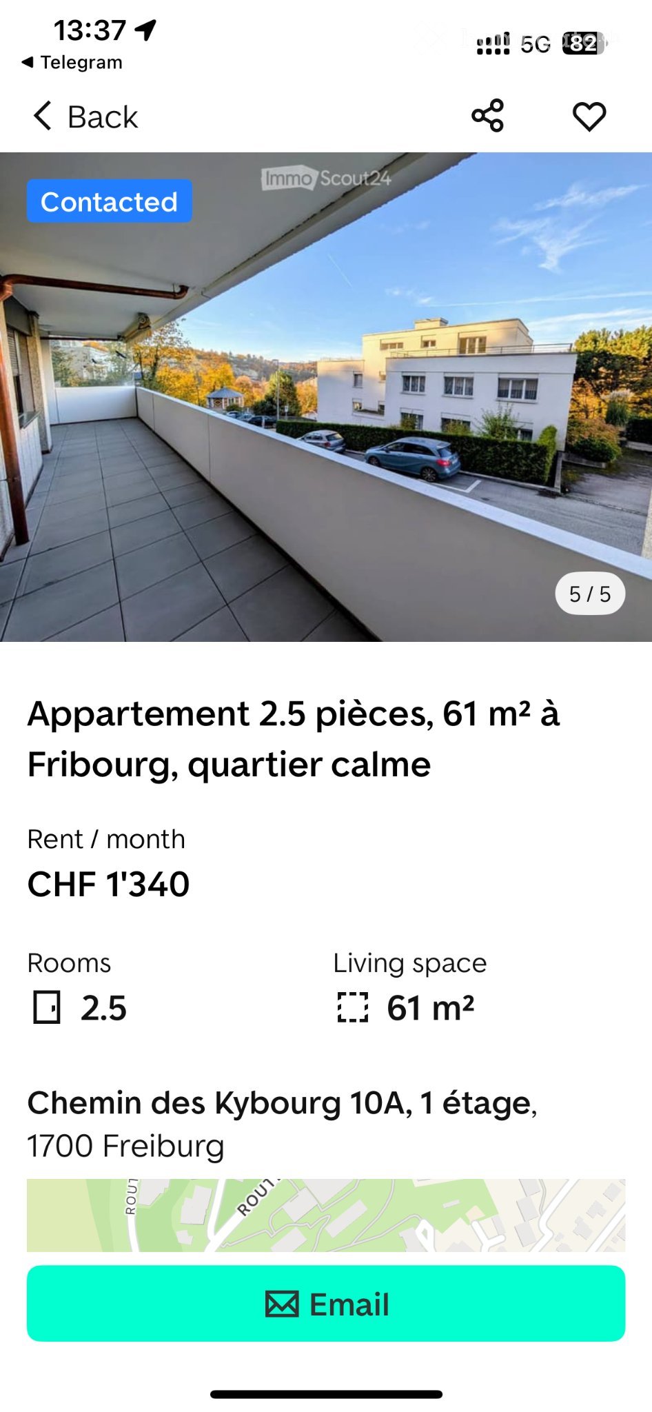 1-Zimmer-Wohnung