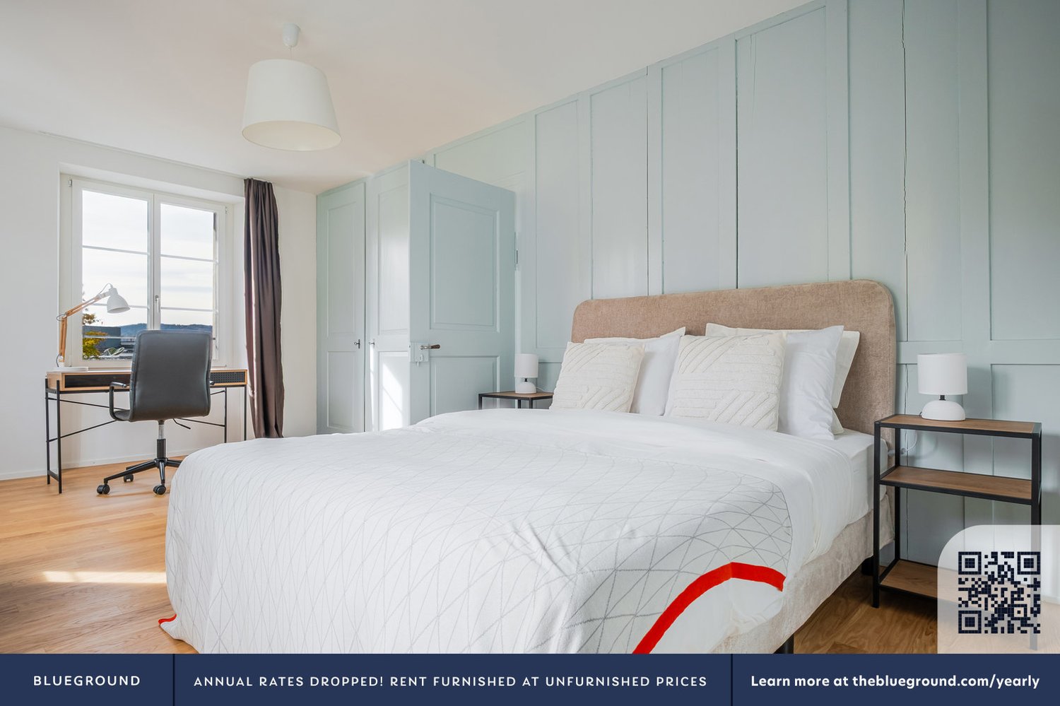 3 ½ rooms furnished flat