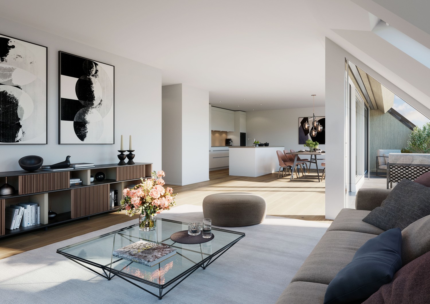 5 ½ rooms roof flat, Foto 3 von 6