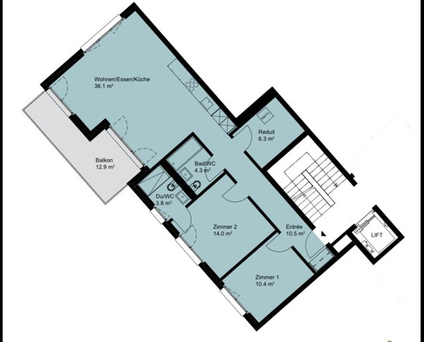 3 ½-Zimmer-Wohnung, Foto 8 von 8