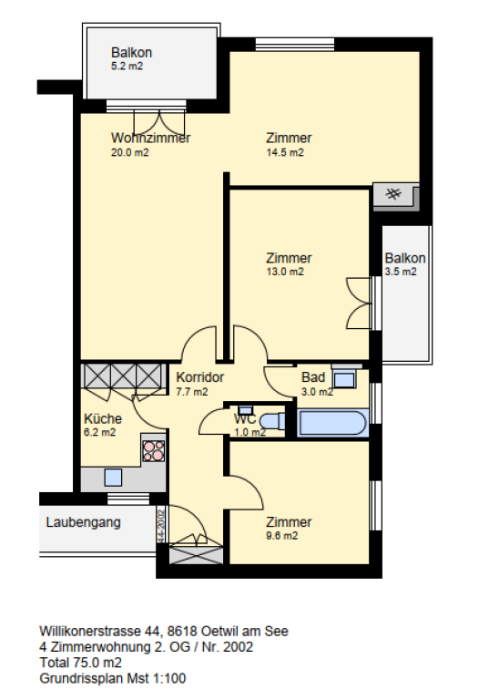 4 rooms apartment, Foto 9 von 10