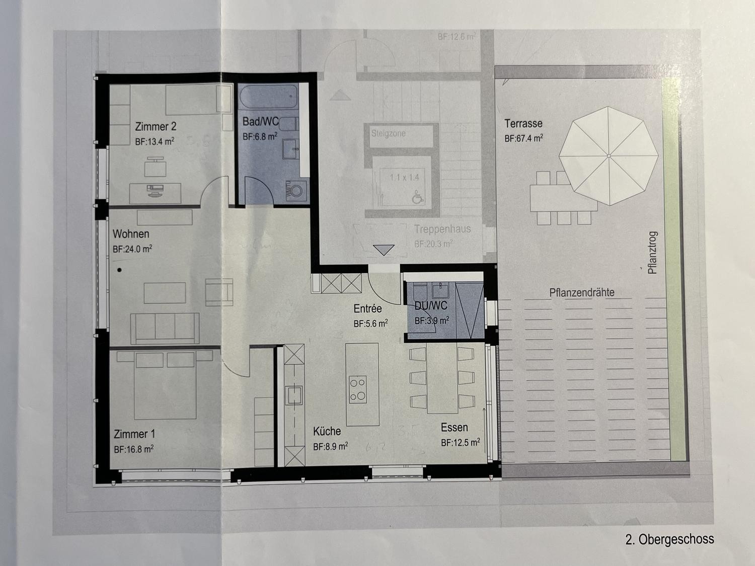 Appartement de 2 ½ pièces