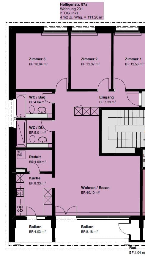 4 ½ rooms apartment
