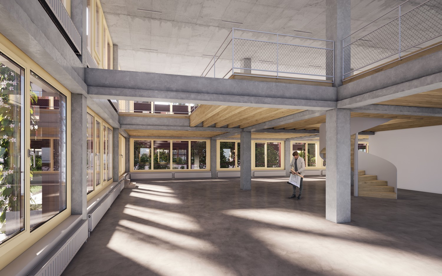 785m² office