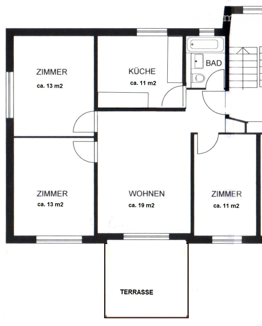 4 ½ rooms apartment, Foto 5 von 5