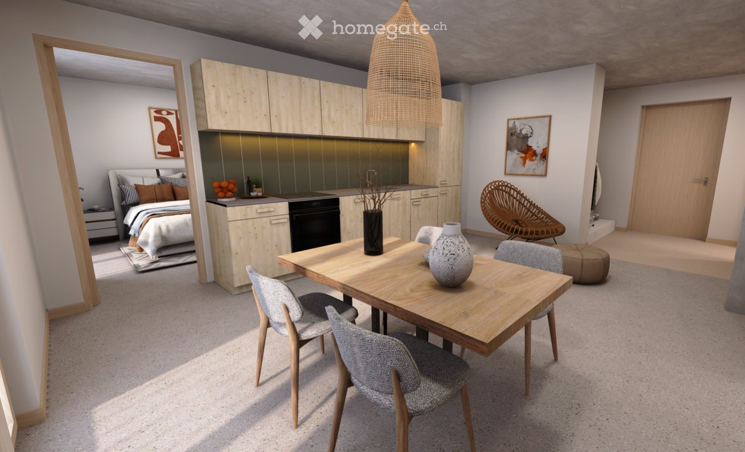 3-Zimmer-Wohnung, Foto 2 von 4