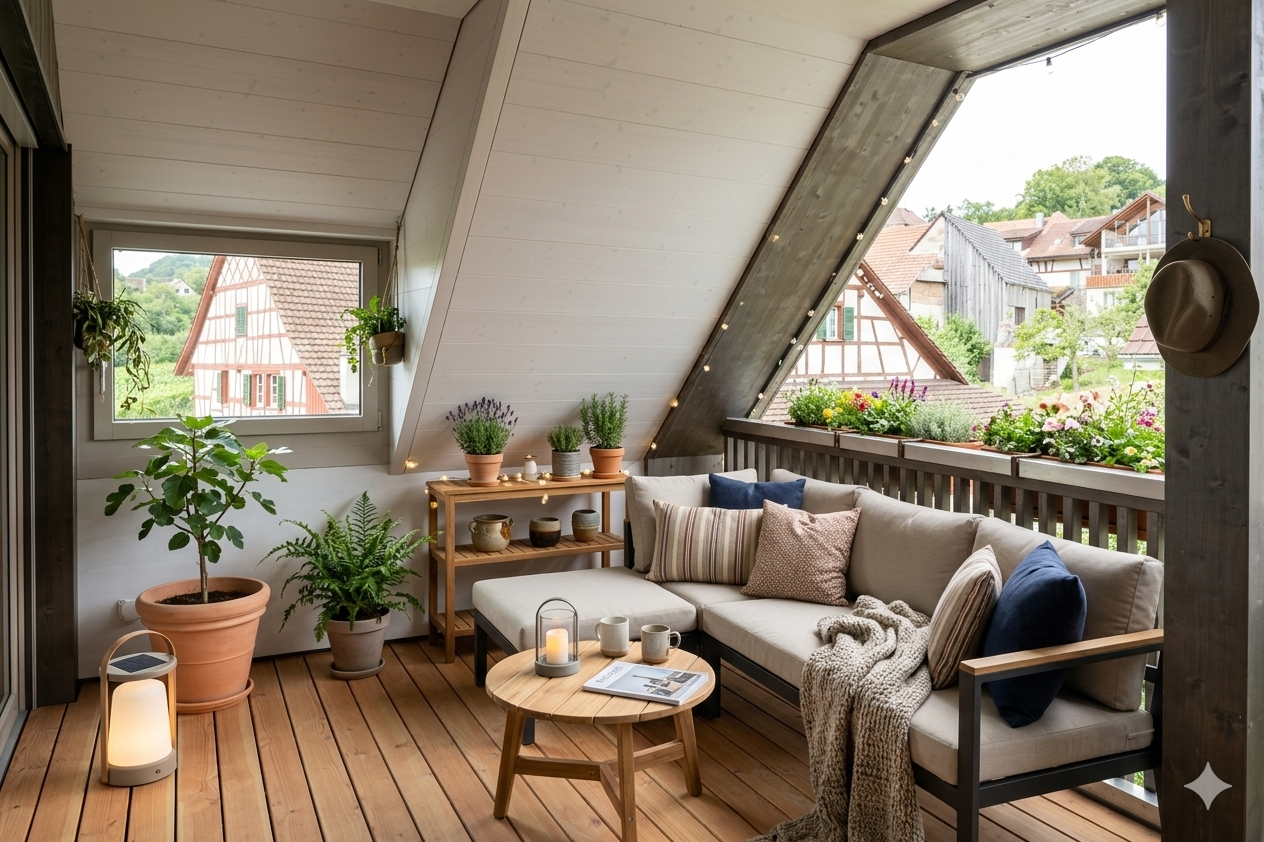 3 ½ pièces appartement au grenier