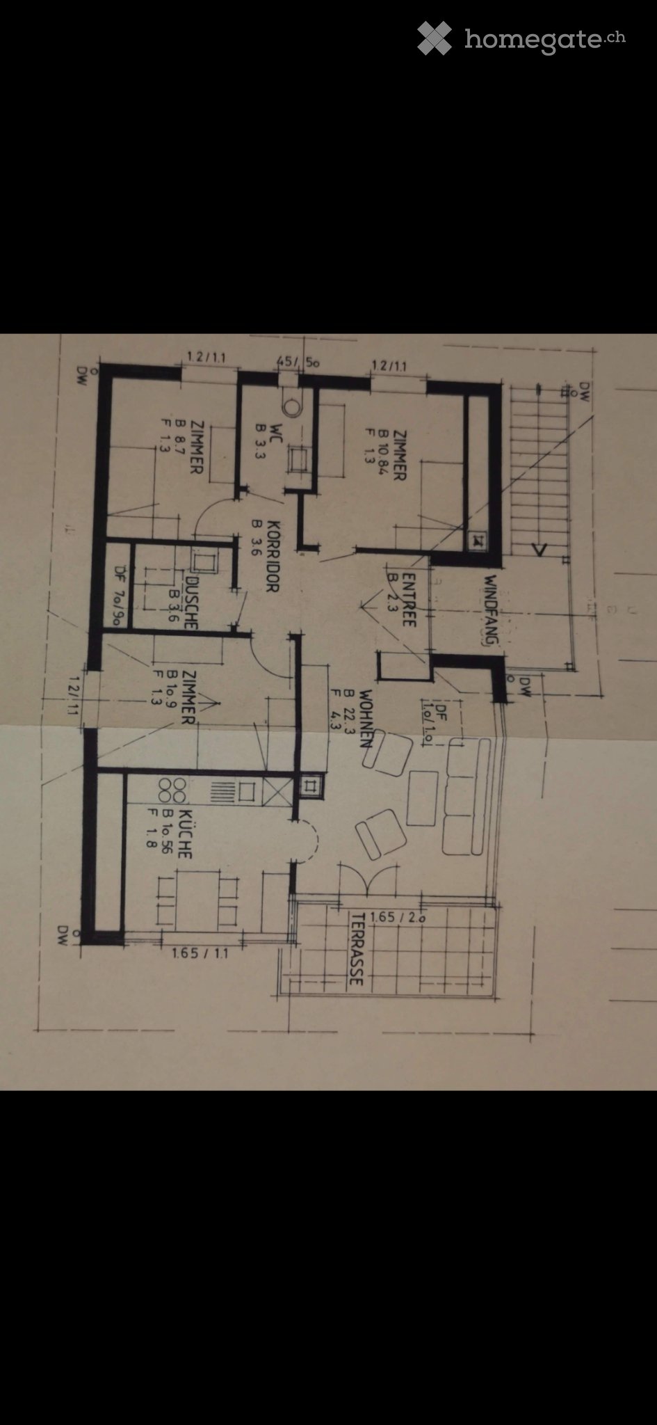 Appartement de 4 ½ pièces