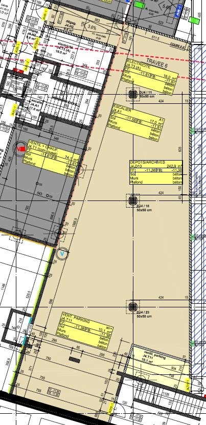 270m² storage room