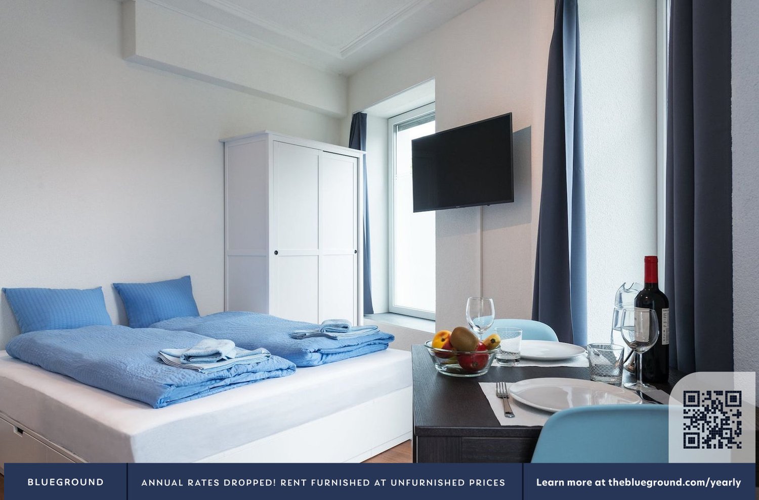 1 room furnished flat