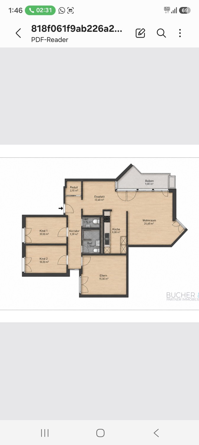 Room in a shared flat, Foto 3 von 10