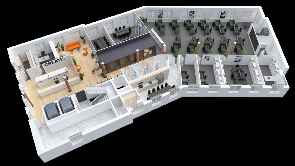 510m² office, Foto 5 von 5