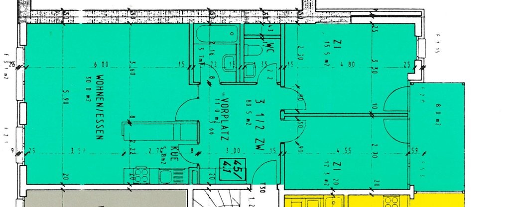 Appartamento di 3 ½ locali