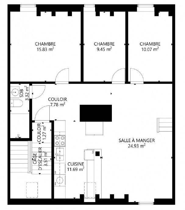 5 Zimmer Wohnung