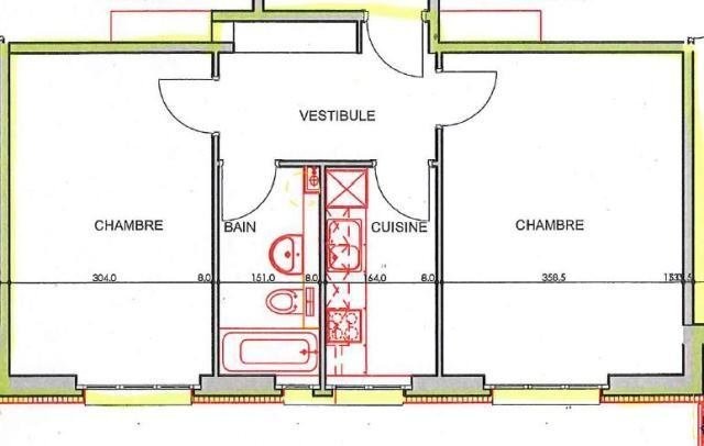 2 rooms apartment