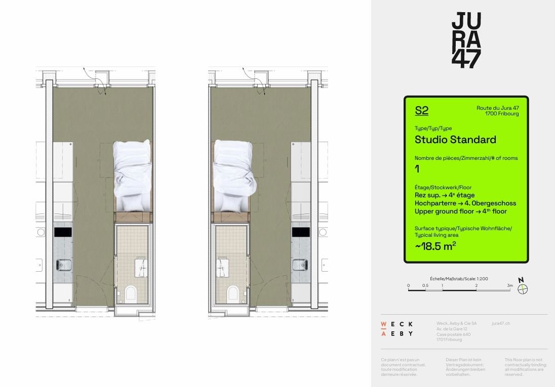 Appartamento di 1 ½ locali