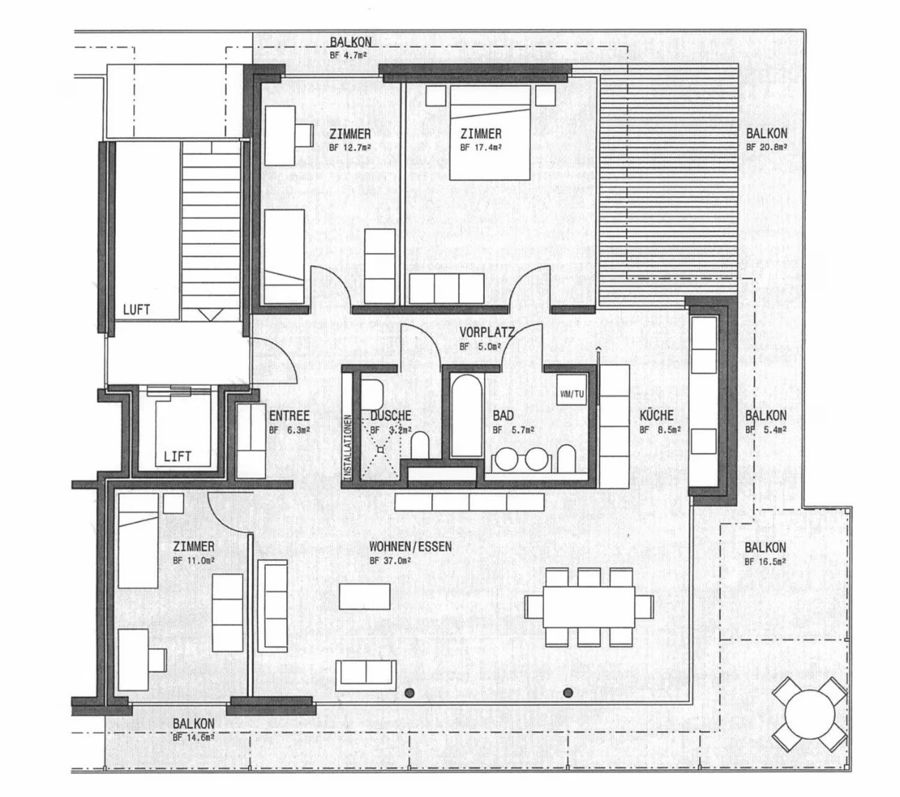 4 ½ rooms apartment, Foto 9 von 9