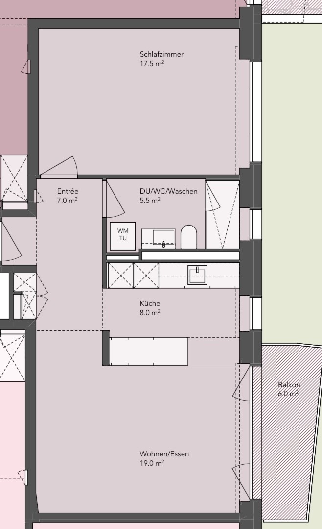 2 ½ rooms apartment, Foto 5 von 5