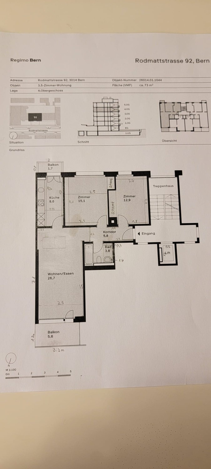 3 ½ rooms apartment, Foto 9 von 9
