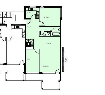 3 ½ rooms apartment