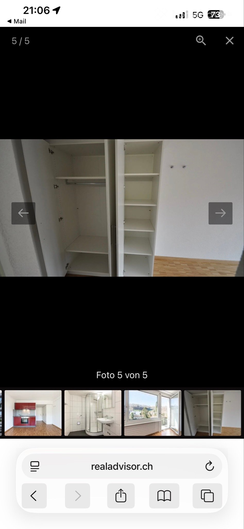 1 room apartment