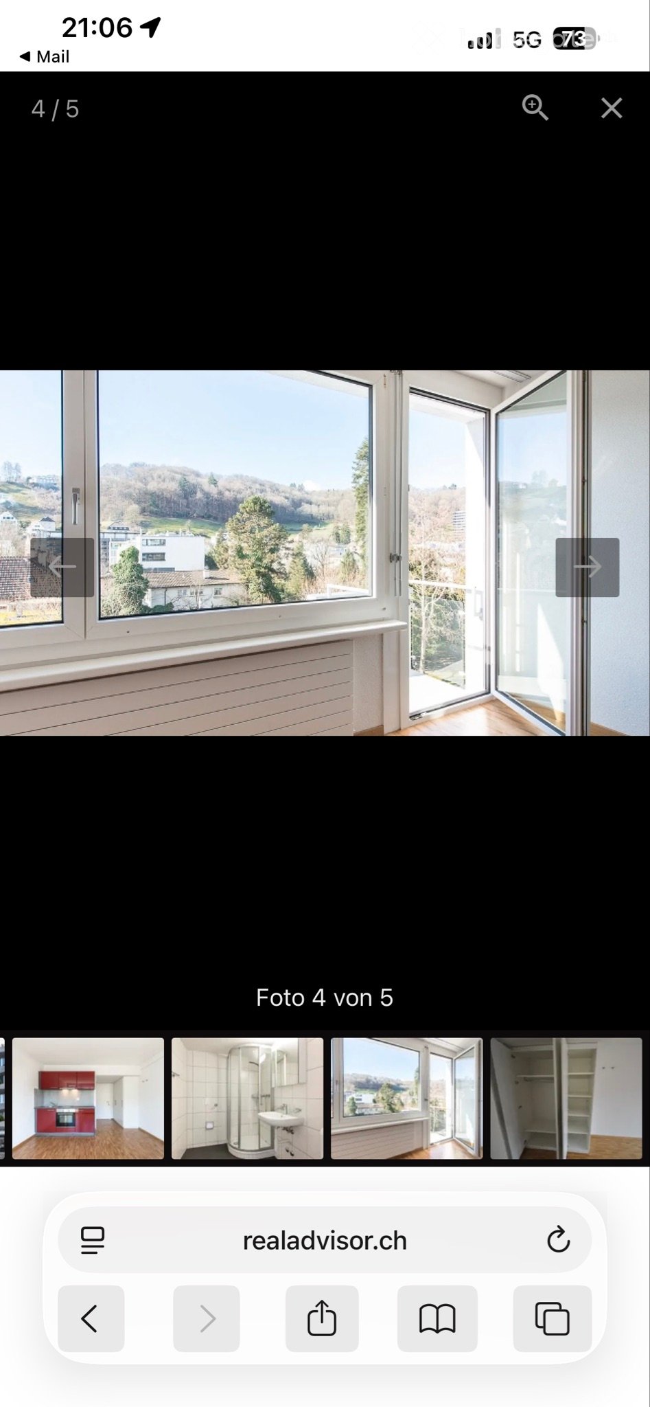 1 room apartment