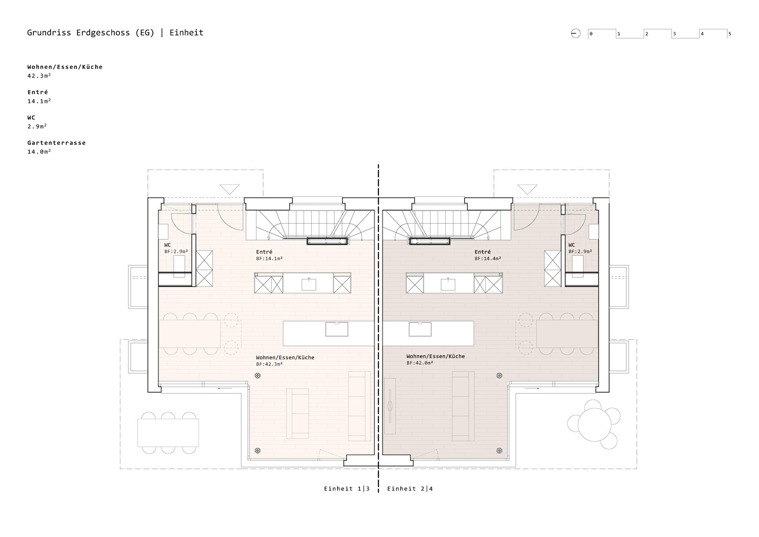 5 ½ rooms duplex house