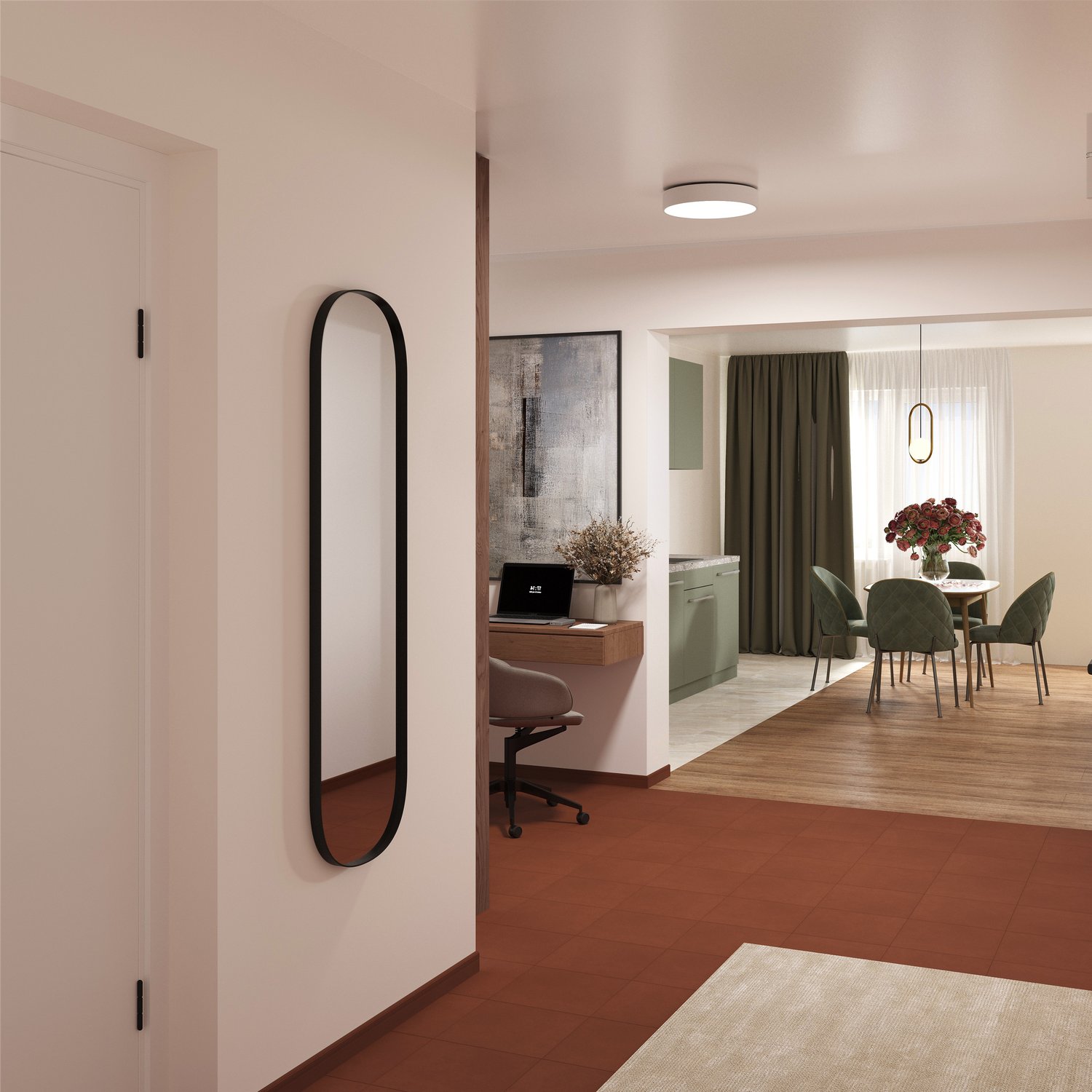 2 rooms apartment