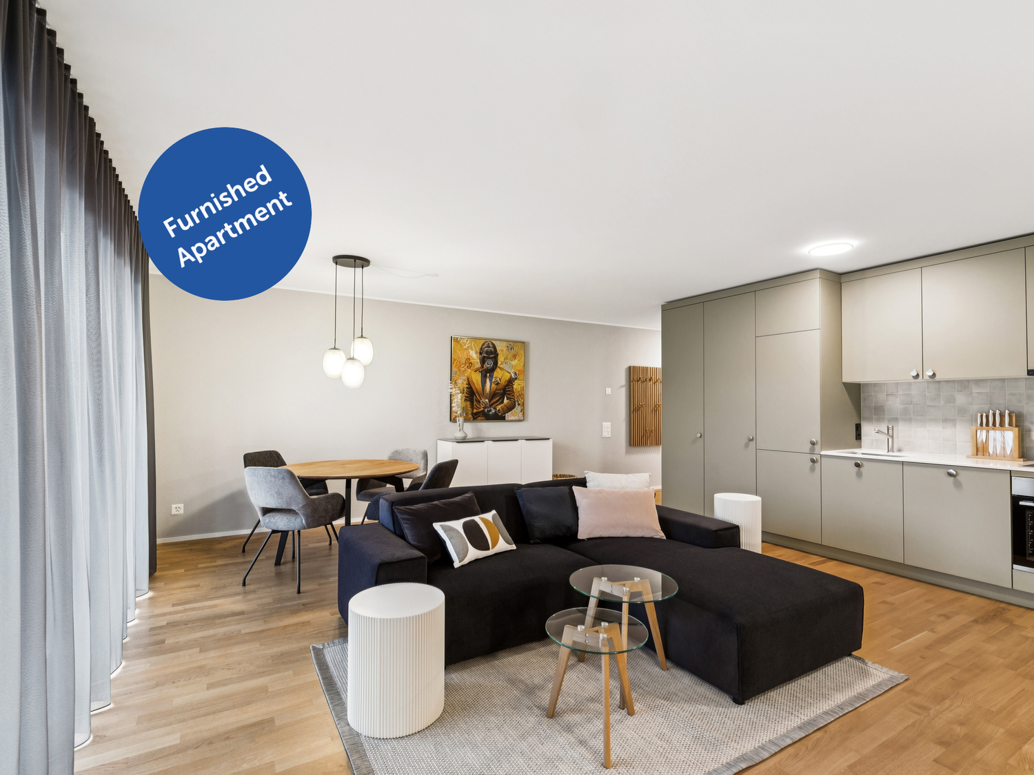 Appartamento di 3 ½ locali arredato