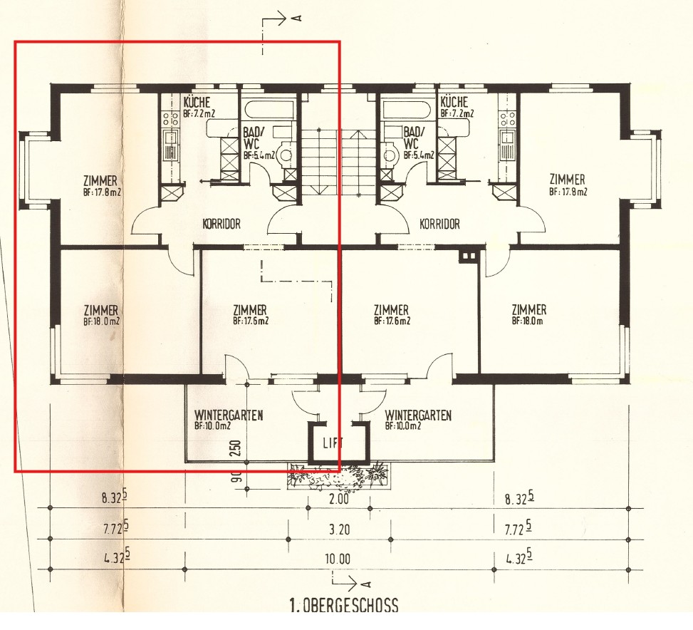 3 ½ rooms apartment