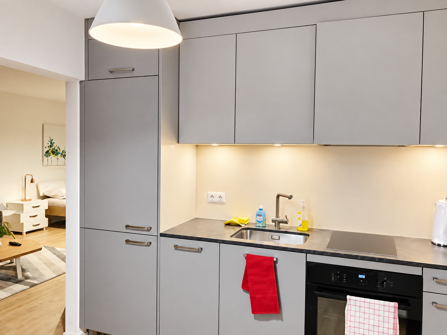 Möblierte 1 ½-Zimmer-Wohnung, Foto 7 von 8