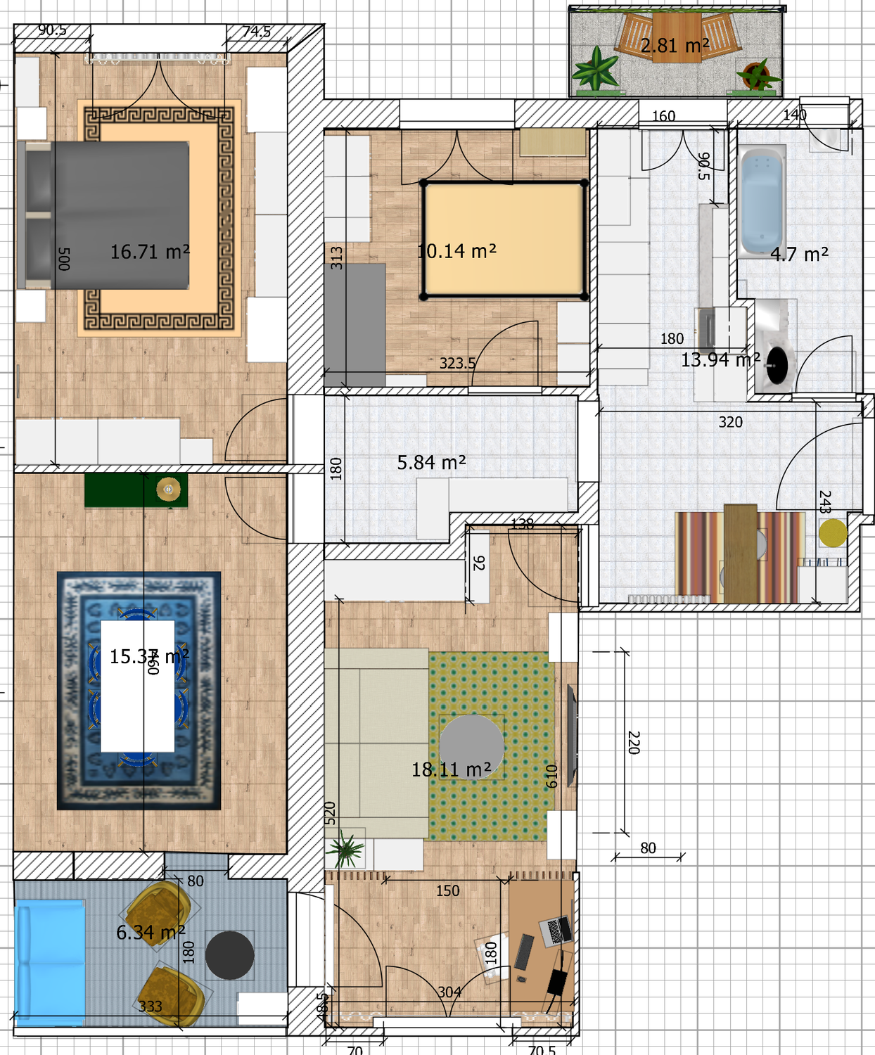 4 ½ Zimmer Wohnung, Foto 2 von 10