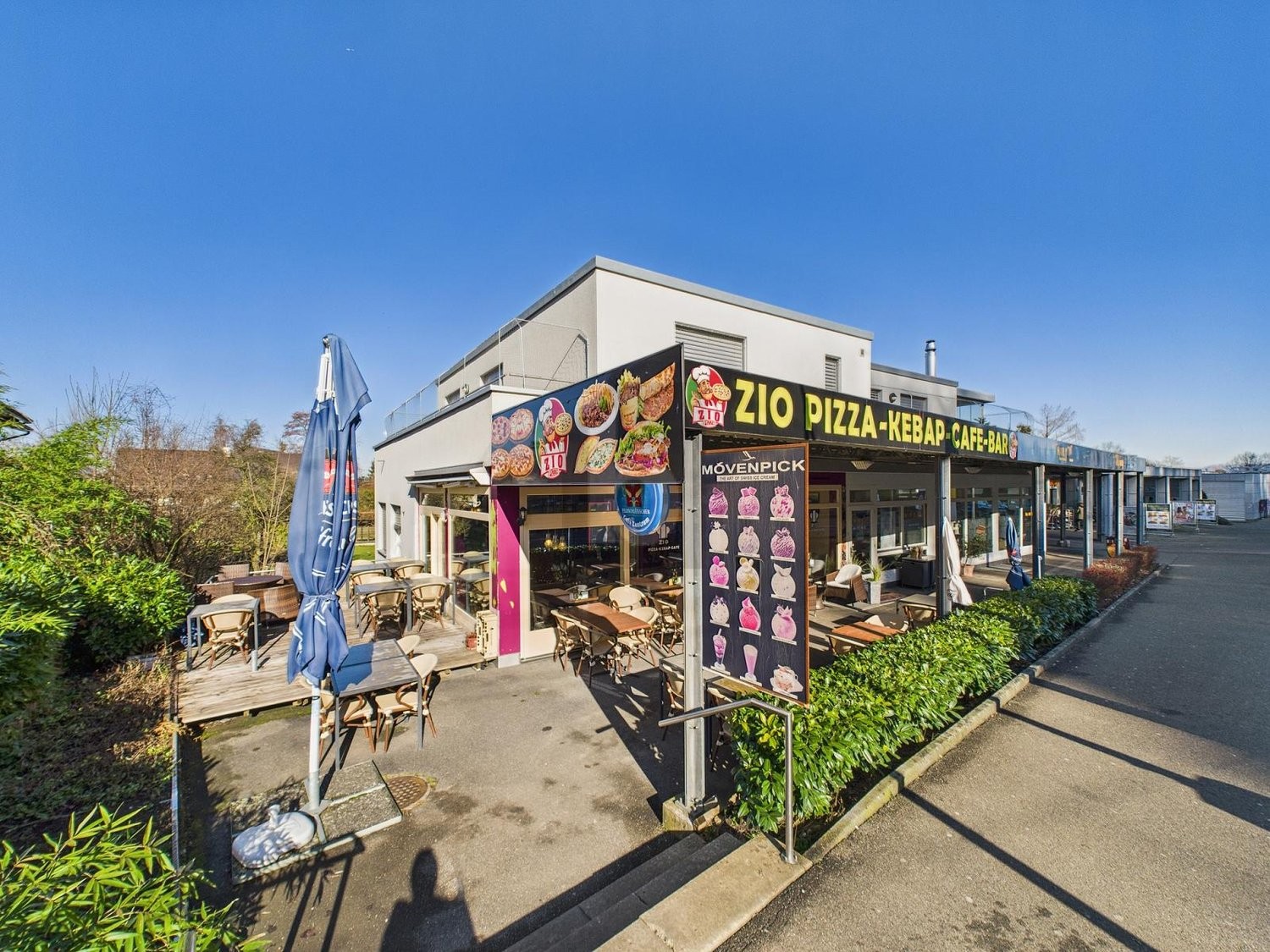 132m² restaurant