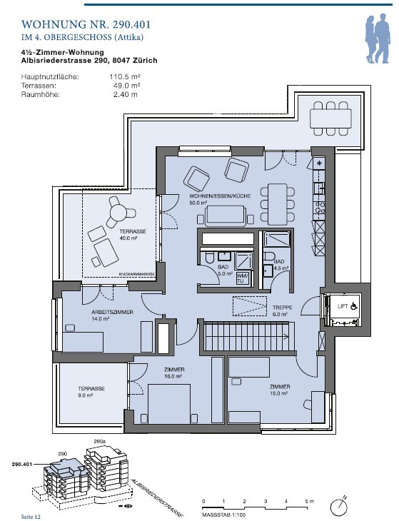 4 ½ rooms apartment, Foto 10 von 10