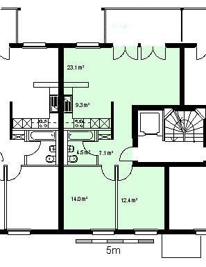 3 ½ rooms apartment