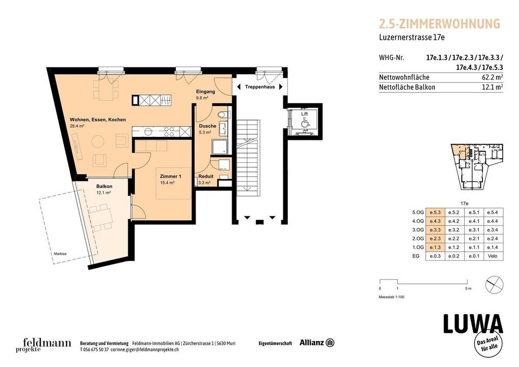 2 ½ rooms apartment, Foto 9 von 9