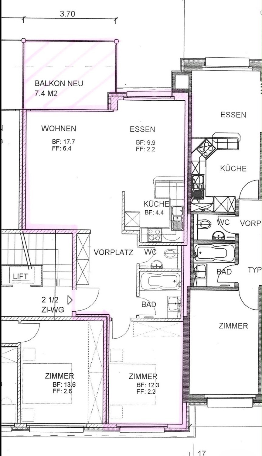 2 ½ rooms apartment, Foto 1 von 9