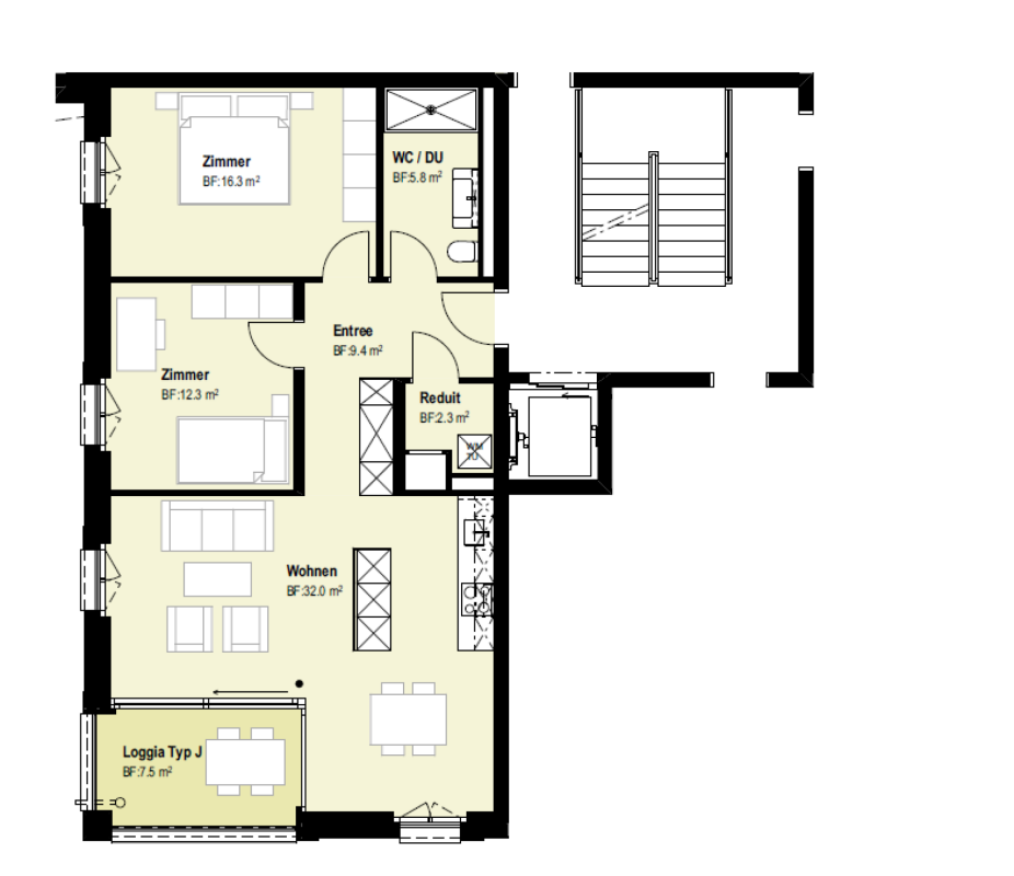 3 ½ rooms apartment, Foto 10 von 10
