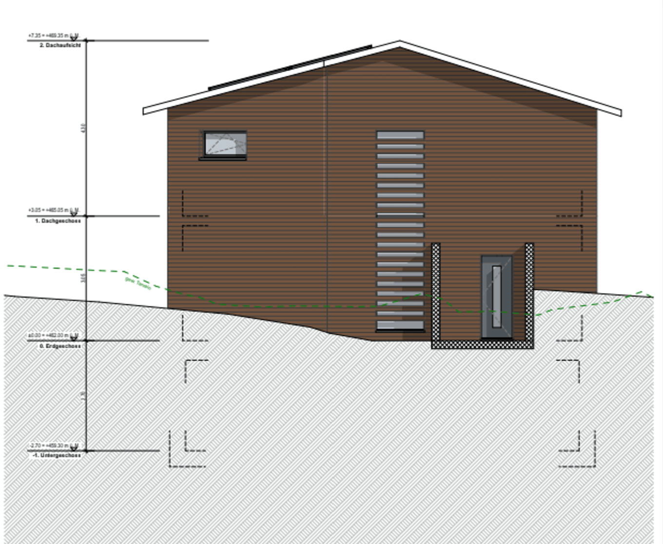 2 ½ rooms single house